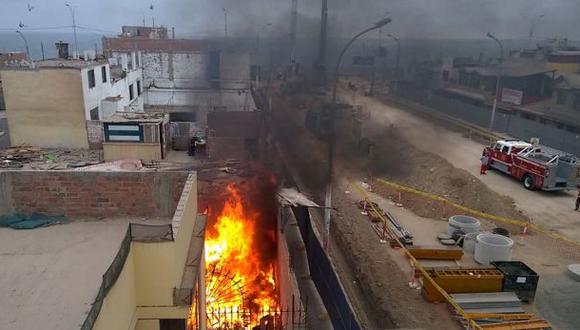 Incendio en La Perla: construcción complicó acceso de bomberos