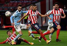 Atlético empató 2-2 ante Celta con doblete de Suárez y sufre un traspié en LaLiga