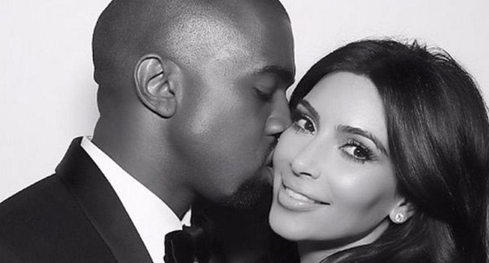Kim Kardashian y Kanye West acaban de celebrar un año de casados y el amor está más fuerte que nunca. (Foto: Instagram)