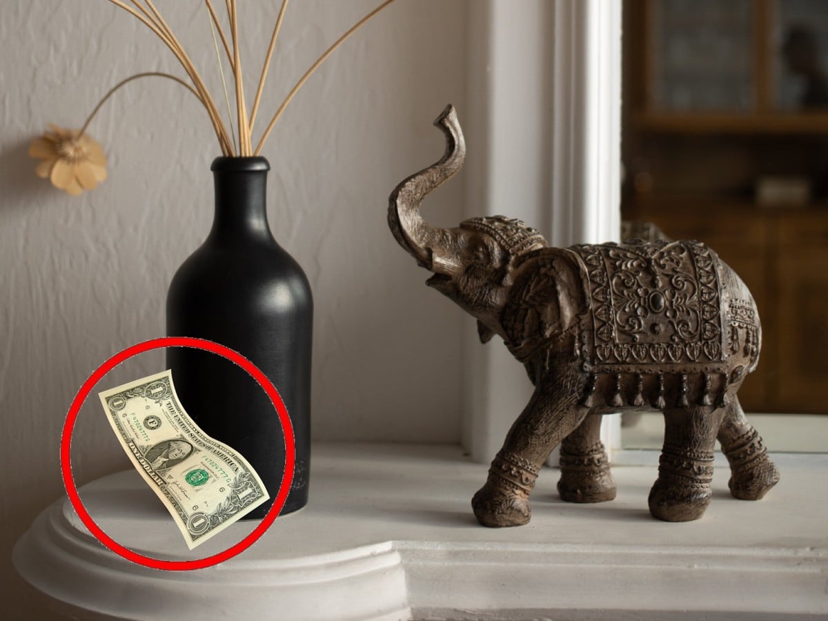 Por qué debes enrollar un billete en un elefante y ponerlo en tu casa, Rituales, Hacks, RESPUESTAS