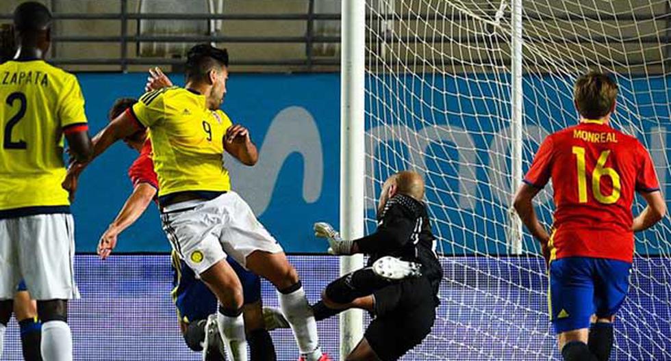 España y Colombia empataron en amistoso FIFA. (Foto: Getty Images)