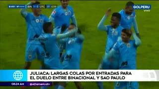 Deportivo Binacional anhela debut soñado contra Sao Paulo