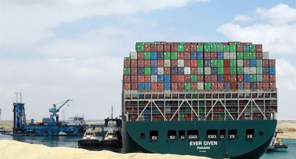 New attempt to refloat the gigantic ship Ever Given and unblock the Suez Canal fails