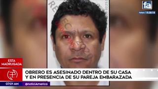 Chaclacayo: hombre fue asesinado dentro de su casa en presencia de su pareja | VIDEO  