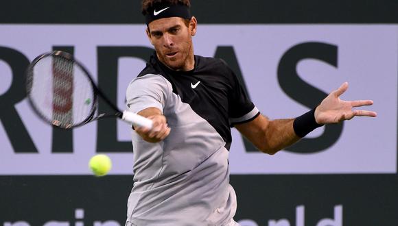 Juan Martín del Potro derrotó a Leo Mayer en octavos de final de Indian Wells. (Foto: Reuters)