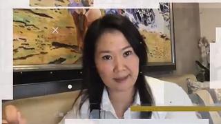 Keiko Fujimori anunció su retorno "100% activo” a Fuerza Popular