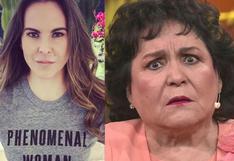 Kate del Castillo es criticada por Carmen Salinas luego de acusar gravemente a televisora