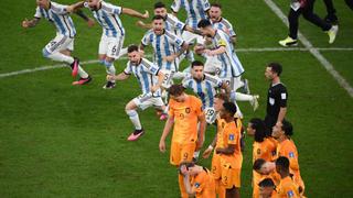 Las burlas de los argentinos a los jugadores de Países Bajos tras la clasificación | FOTOS