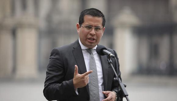 Benji Espinoza aseguró que no corresponde a la fiscalía pedir videos de Palacio de Gobierno. (Foto: archivo GEC)