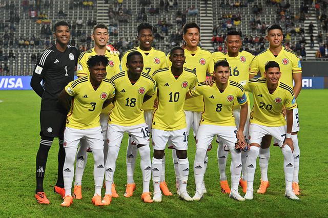 Selección de Colombia. Foto: AFP
