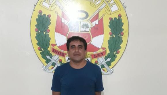 Nelo Pérez, de 40 años, fue detenido el viernes 10 de enero por agredir físicamente a Magdalena Saavedra Barco, de 43 años, dentro de su domicilio (Foto: PNP)