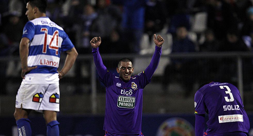 Real Potosí eliminó de la Copa Sudamericana a la U Católica en Santiago de Chile. (Foto: EFE)