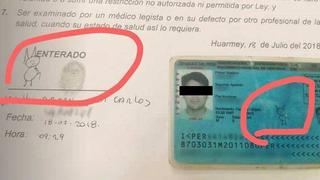 Ciudadano peruano dijo por qué su firma en el DNI es el dibujo de un gato