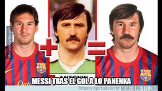 Messi: le dedican memes en Facebook por su gol a lo Panenka