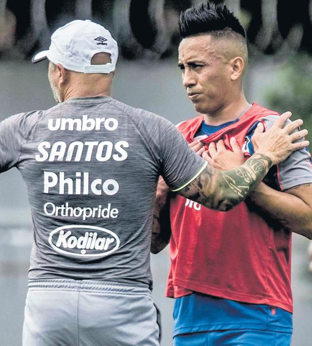 Desio integró el comando técnico de Sampaoli en Santos, y puede dar fe por qué el entrenador no alineó a Cueva. 