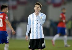 Lionel Messi en Facebook: “No hay nada más doloroso que perder una final”