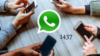 Mensaje 1437 en WhatsApp | ¿Qué significa cuando te envían este número?