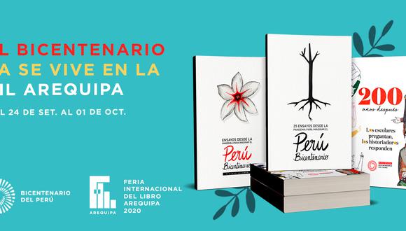La Feria Internacional del Libro (FIL) de Arequipa se desarrollará de manera virtual del 24 de setiembre al 01 de octubre. (Foto: Proyecto Especial Bicentenario)