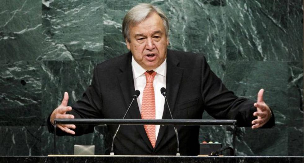 António Guterres es el nuevo secretario general de la ONU. (Foto: EFE)