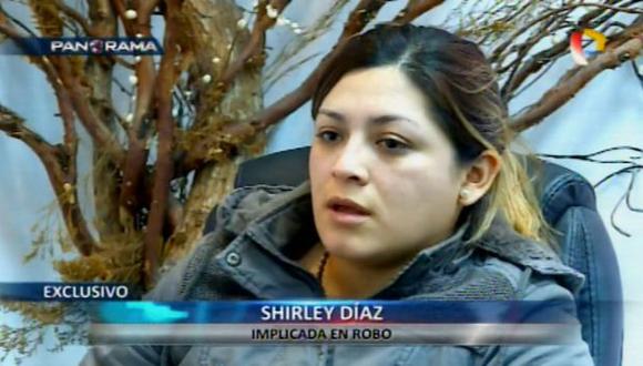 Shirley Lorena Díaz Huerta se entregó el último miércoles a las autoridades. (Foto: Panorama)