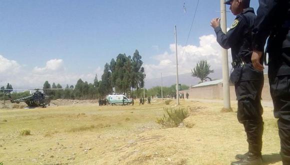 Los cuerpos de los tres agentes fueron sepultados hoy en las ciudades de Huancayo y Chupaca (Foto: Junior Meza)