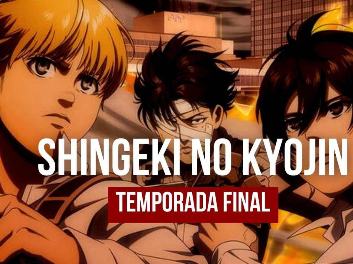 A qué hora sale el último capítulo de Shingeki no Kyojin? Dónde