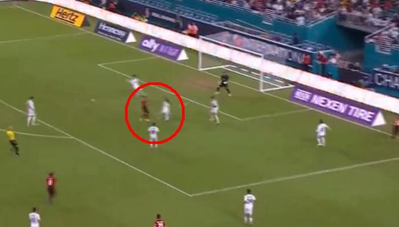 Real Madrid vs. Manchester United: Alexis Sánchez marcó el 1-0 por la Internacional Champions Cup. (Foto: Captura de pantalla)