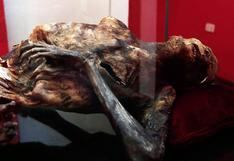 Exhiben misterioso cuerpo momificado hallado en México