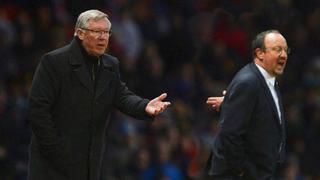 Polémica porque Ferguson y Benítez no se saludaron en el Manchester-Chelsea
