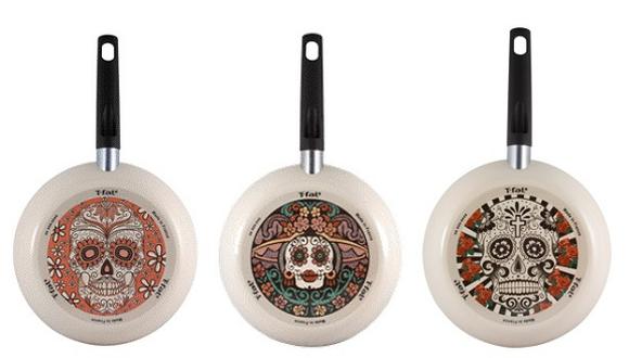 La marca T-Fal acaba de lanzar al mercado mexicano su l&iacute;nea de sartenes: Tradiciones D&iacute;a de Muertos, como una manera de rendirle tributo a esta tradici&oacute;n mexicana. (Foto: T-fal)