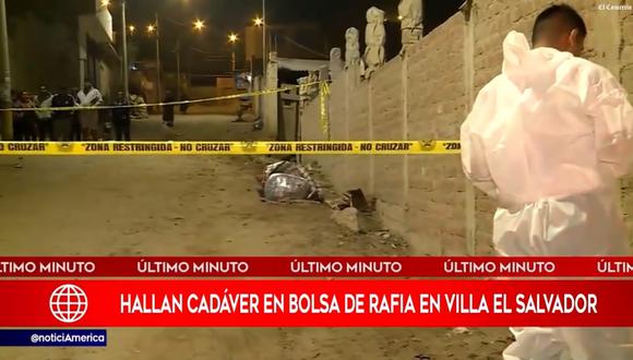 Nuevo crimen en Villa El Salvador. (Foto: América Noticias)