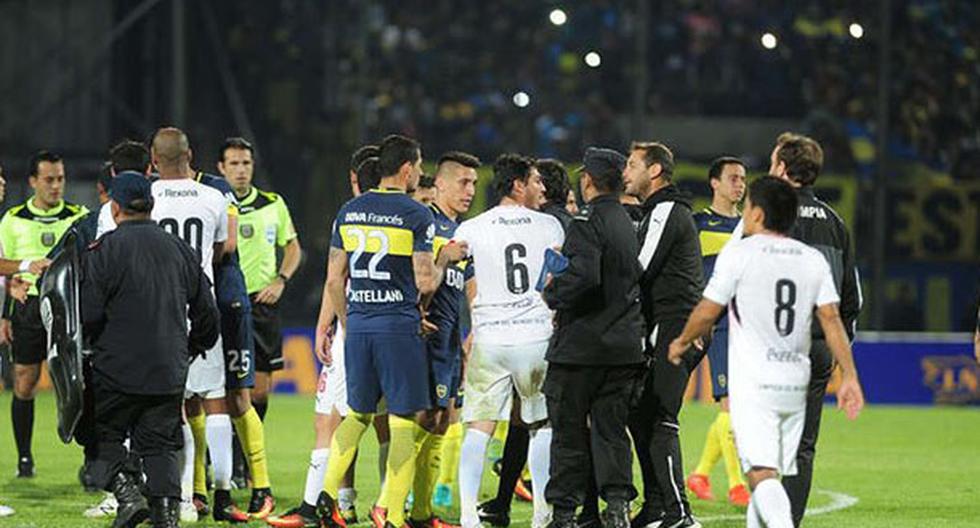 Boca Juniors y Olimpia jugaron un partido amistoso que no terminó por el trabajo del árbitro. (Foto: Jorge Sánchez de Olé)