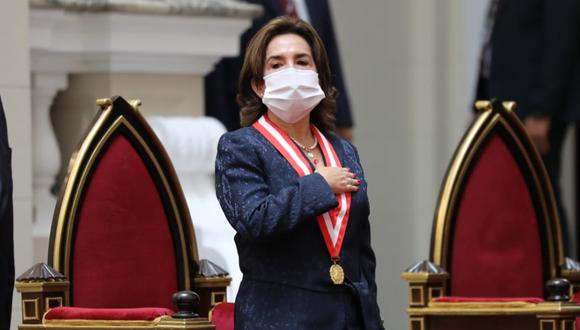 Elvia Barrios, asumió la presidencia del Poder Judicial para el período 2021-2022. Es la primera mujer que ocupa el cargo. (Foto: Poder Judicial)