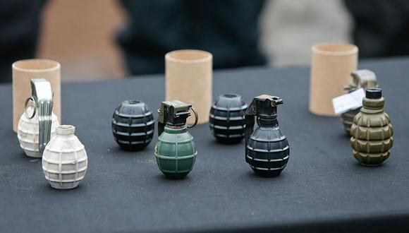 La norma no solo se aplica para granadas, sino tambi&eacute;n para armas de fuego y otros explosivos. (Foto: Dante Piaggio/El Comercio)