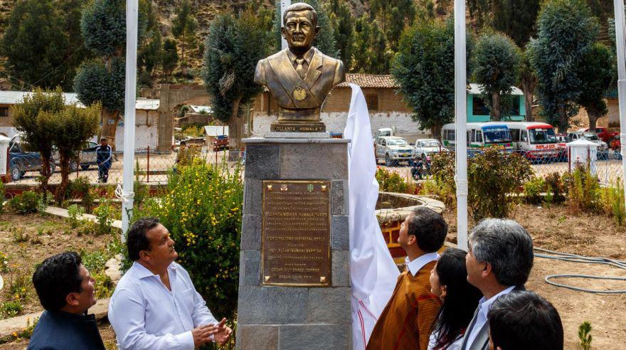 Busto de Humala en Ayacucho se hizo con "apoyos solidarios" - 3