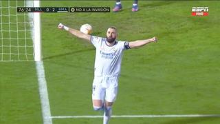 Sigue en racha: el doblete de Benzema para asegurar el 3-0 de Real Madrid sobre Mallorca | VIDEO