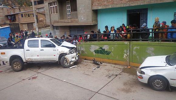 Joven ebrio mata a sus padres en accidente de tránsito