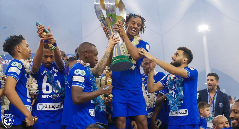 André Carrillo’s post for Al Hilal’s comeback to win the league title in Saudi Arabia |  PHOTO