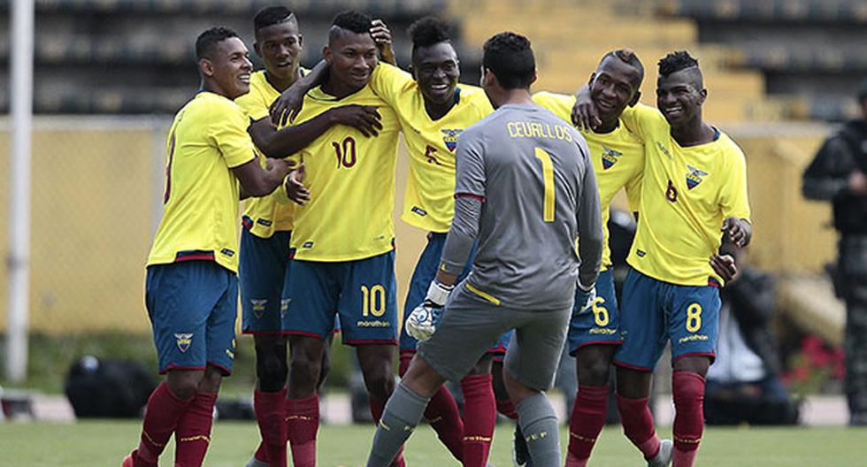 Ecuador goleó a Colombia en el Sudamericano Sub 20 y está a un paso de clasificar al Mundial de la categoría. (Foto: EFE)