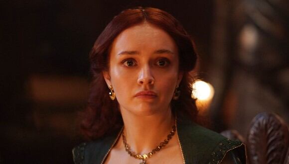 La versión adulta de Alicent Hightower es interpretada por Olivia Cooke "House of the Dragon" (Foto: HBO)