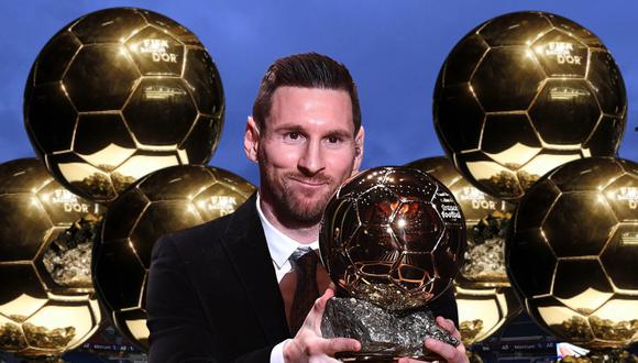 Lionel Messi ganó su séptimo Balón de Oro. (Foto: Edición Propia).