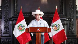 Presidente Pedro Castillo dio mensaje a la Nación en medio de cuestionamientos a su gabinete