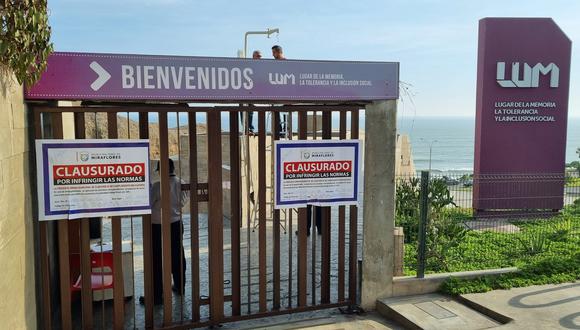 Esto luego de que el último martes la Municipalidad de Miraflores clausurara el mencionado lugar, el mismo día en que sería escenario de la presentación del Informe Anual por parte de Amnistía Internacional. (Foto: El Comercio)