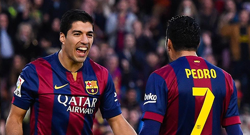 Gran combinación de la delantera del Barcelona (Foto: Getty Images)