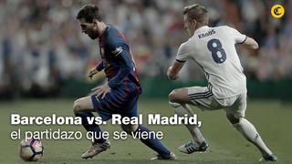 Real Madrid vs. Barcelona: fecha, horario y canal del clásico