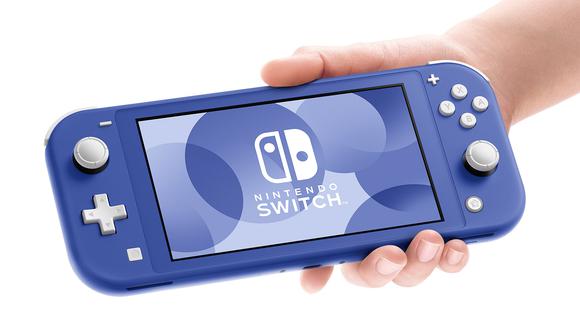 Nintendo Switch Lite Azul. (Imagen: Nintendo)