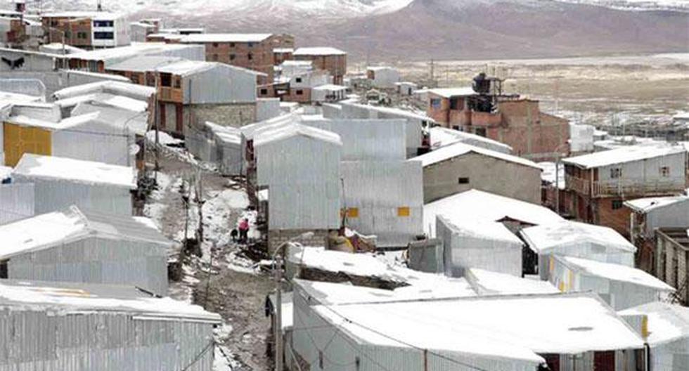 Perú. Distrito de Crucero, en Puno, soportó hoy la temperatura más baja del país, informó el Senamhi. (Foto: Agencia Andina)