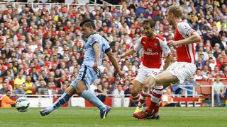 Partidazo: Arsenal igualó 2-2 contra el Manchester City
