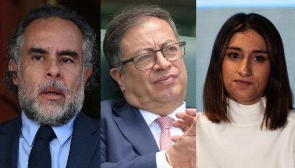 Armando Bendetti, Gustavo Petro y Laura Sarabia fueron fórmula exitosa para llegar al poder en Colombia; no para ejercerlo. (Getty Images).