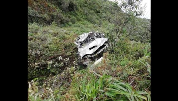 Piura: tres trabajadores municipales mueren en accidente en Huancabamba